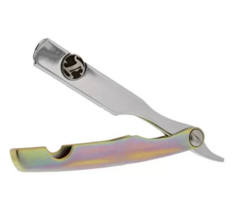 IRVING IBC CHROME & YELLOW ZINC Razor holder