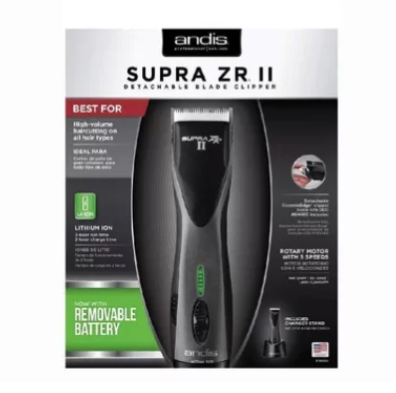 Andis Supra ZR II detachable blade clipper