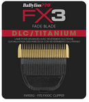 Cuchilla de repuesto para decoloración FX903G para cortadora de cabello BaBylissPRO DLC/Titanium fx3