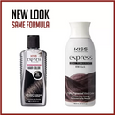 Kiss Express Color semipermanente K98 negro 3.5oz