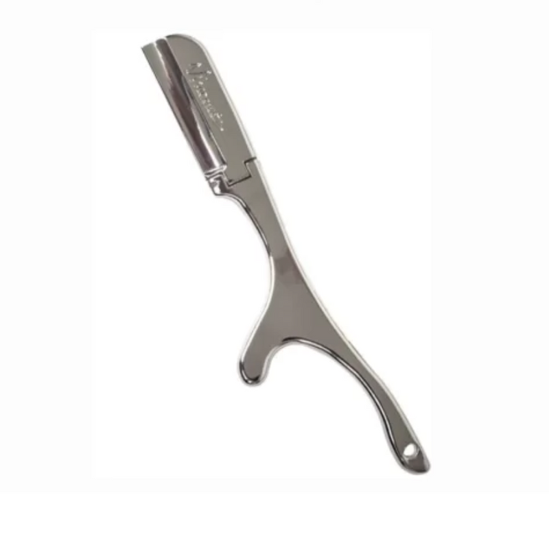 Vincent Weasel Razor Holder VT400 Silver - right handed