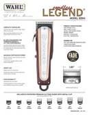 Wahl 5 Star Cordless Legend