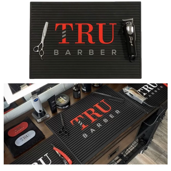 TruBarber barber station Mat 19”x13” – multiple colors instock