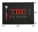 Organizador de barbería TruBarber MINI, tapete de 14” x 9”, disponible en varios colores