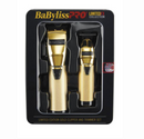 BaBylissPRO LimitedFX Collection - Dúo de cortadora y recortadora dorada y negra FXHOLPK2GB