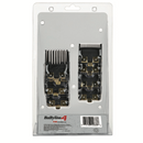 Juego de protectores para máquina de corte BaBylissPRO BaByliss4Barbers Premium, 8 guías con clip de metal dorado FXPCG 