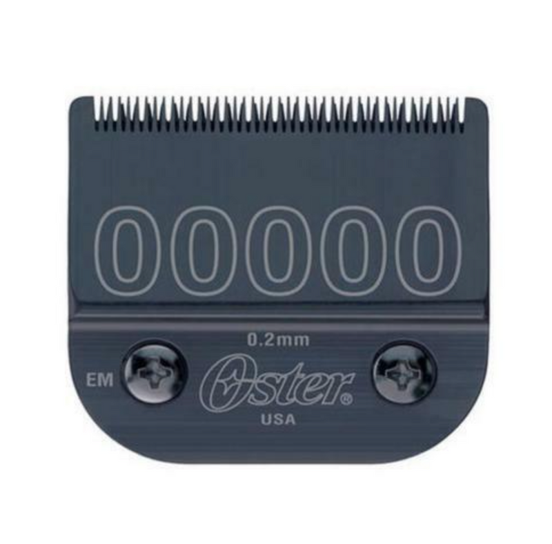 Oster Detachable Clipper Blades - Black Diamox High Carbon Steel - Compatible With Andis - multiple sizes