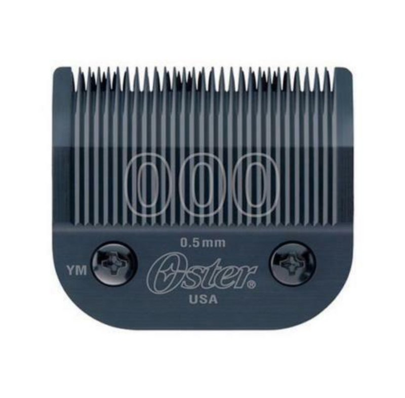 Oster Detachable Clipper Blades - Black Diamox High Carbon Steel - Compatible With Andis - multiple sizes