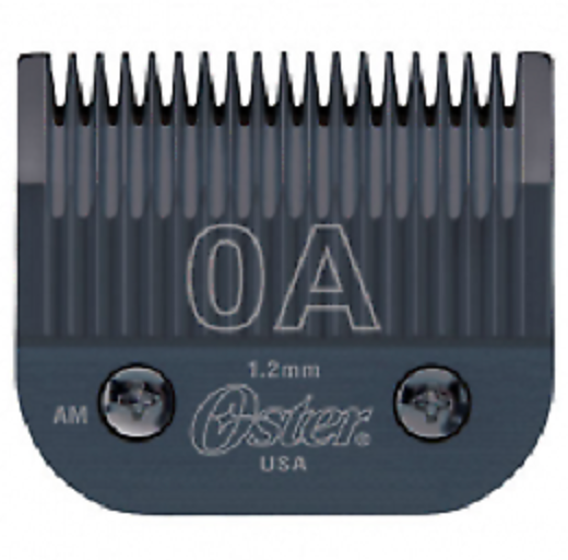 Oster Detachable Clipper Blades - Black Diamox High Carbon Steel - Compatible With Andis - multiple sizes