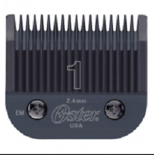 Oster Detachable Clipper Blades - Black Diamox High Carbon Steel - Compatible With Andis - multiple sizes