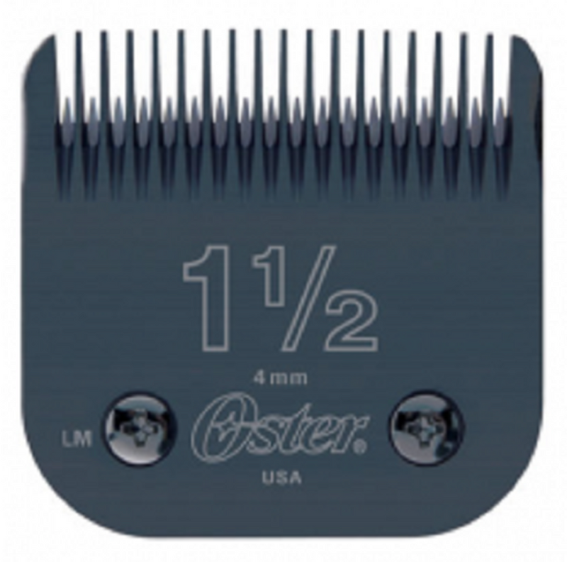 Oster Detachable Clipper Blades - Black Diamox High Carbon Steel - Compatible With Andis - multiple sizes