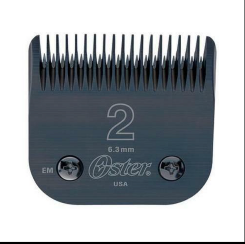 Oster Detachable Clipper Blades - Black Diamox High Carbon Steel - Compatible With Andis - multiple sizes