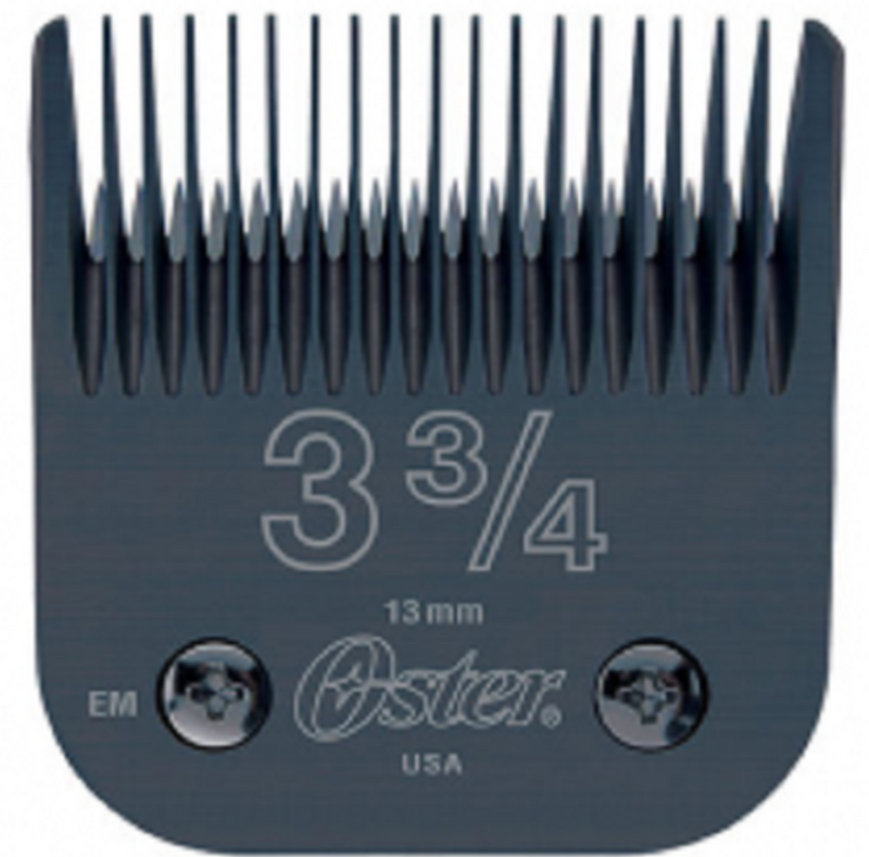 Oster Detachable Clipper Blades - Black Diamox High Carbon Steel - Compatible With Andis - multiple sizes