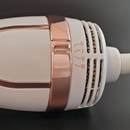 Secador de pelo iónico 2 en 1 StyleCraft S|C Hot Body Blowout Brush – Blanco/oro rosa 