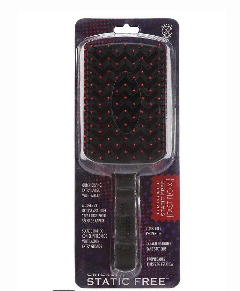 Cricket Static Free Fast Flo XL Black Vent Brush