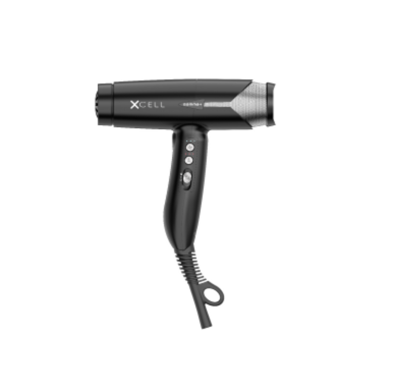 Gamma+ Xcell Ionic Technology Hair Blower Dryer - Black