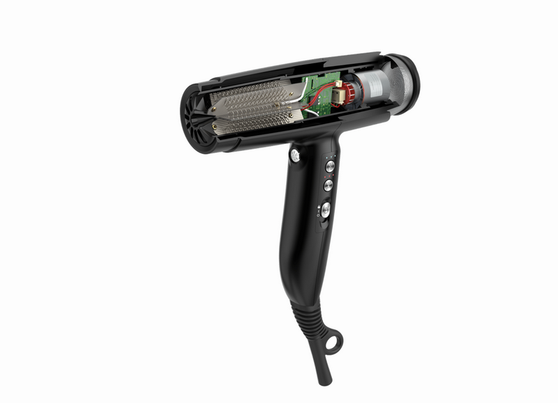 Gamma+ Xcell Ionic Technology Hair Blower Dryer - Black