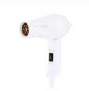 StyleCraft S|C Peewee 1200 Folding Handle Compact Travel Hair Blower Dryer – White - SCPW1200W