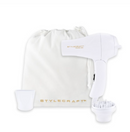 StyleCraft S|C Peewee 1200 Folding Handle Compact Travel Hair Blower Dryer – White - SCPW1200W