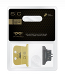 Cuchilla de corte fija ancha StyleCraft S|C Gold X-Pro con cortador de dientes profundos DLC 