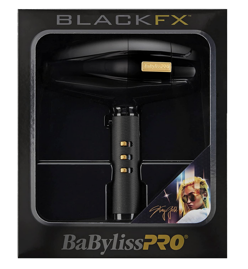 BaBylissPRO BlackFX High Performance Turbo Blower Dryer FXBDB1