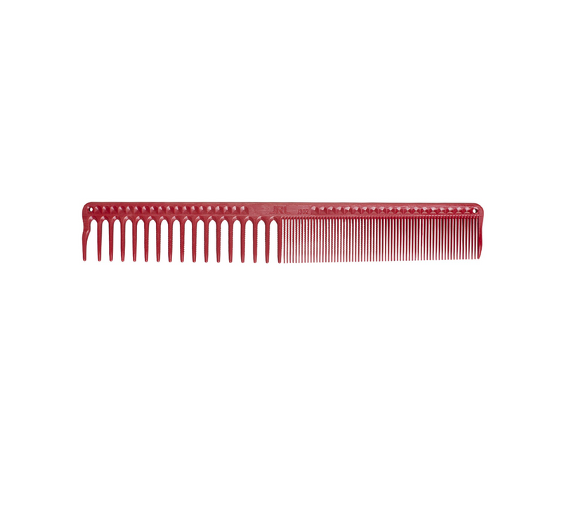 JRL Cutting Comb 7.3″ – J302 red