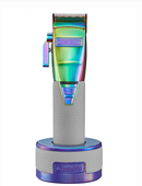 Cortadora inalámbrica BaBylissPRO LimitedFX Boost+ Lithium y recortadora de barba sin cable con base de carga adicional – FXHOLPKCTB-I – ChameleonFX 