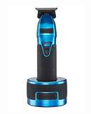 Cortadora inalámbrica de litio BaBylissPRO LimitedFX Boost+ y recortadora de barba sin cable con base de carga adicional – FXHOLPKCTB-BC – BlueFX 