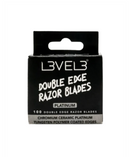 Hojas de afeitar de doble filo L3VEL3 100c