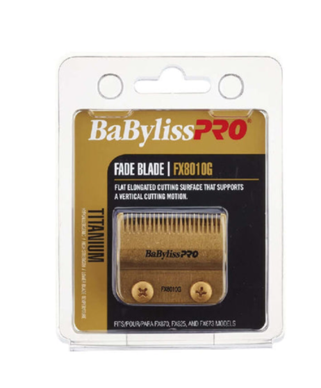 BaBylissPRO FXclipper Replacement Fade Blade Gold FX8010G