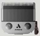 Cortadora inalámbrica con cuchilla desmontable ajustable Andis reVITE, color gris y cuchilla cónica