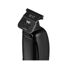 Recortadora inalámbrica digital StyleCraft S|C SABER con cuerpo totalmente metálico y motor sin escobillas, color negro