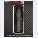 BabylissPro Black FX3 High Torque Cordless Trimmer FXX3TB
