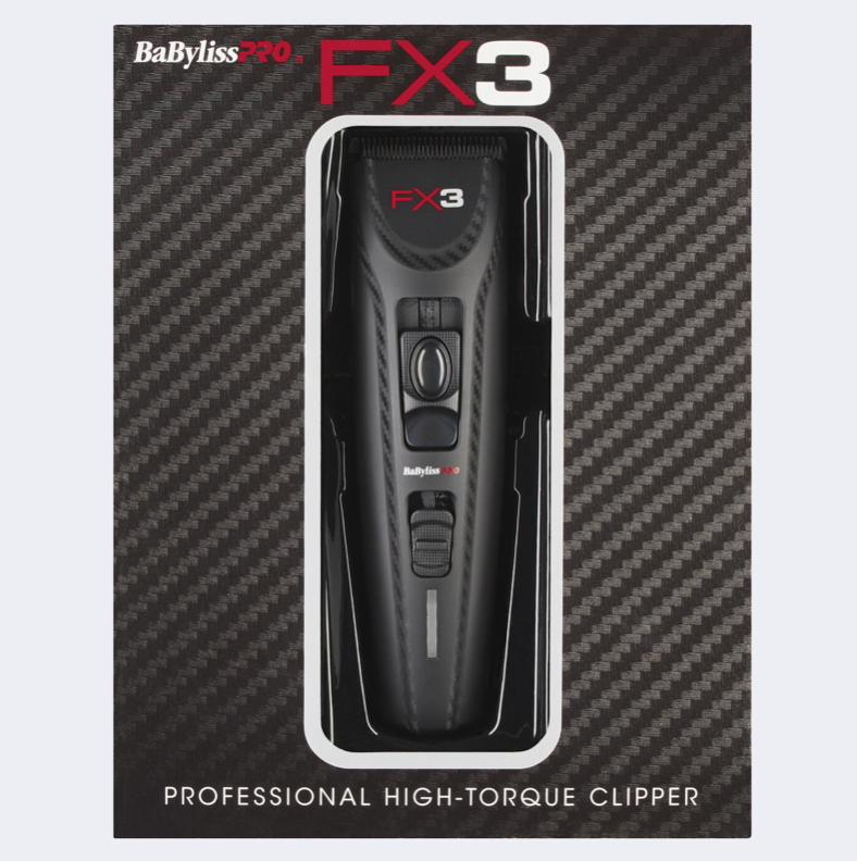 Babylisspro Black FX3 High Torque Cordless Clipper FXX3CB