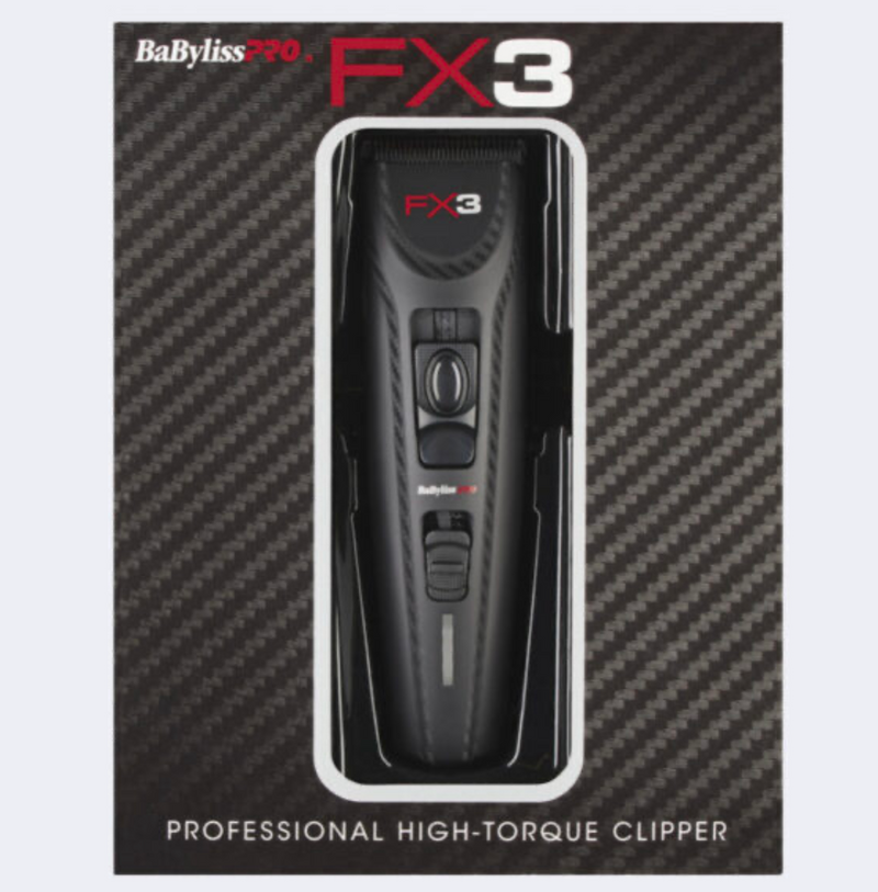 Babylisspro Black FX3 Collection – Clipper, Trimmer, Shaver & travel c Babylisspro Black FX3 Collection – Clipper, Trimmer, Shaver & travel c