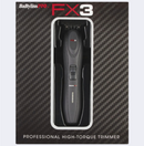 Babylisspro Black FX3 Collection – Cortadora, recortadora, afeitadora y estuche de viaje