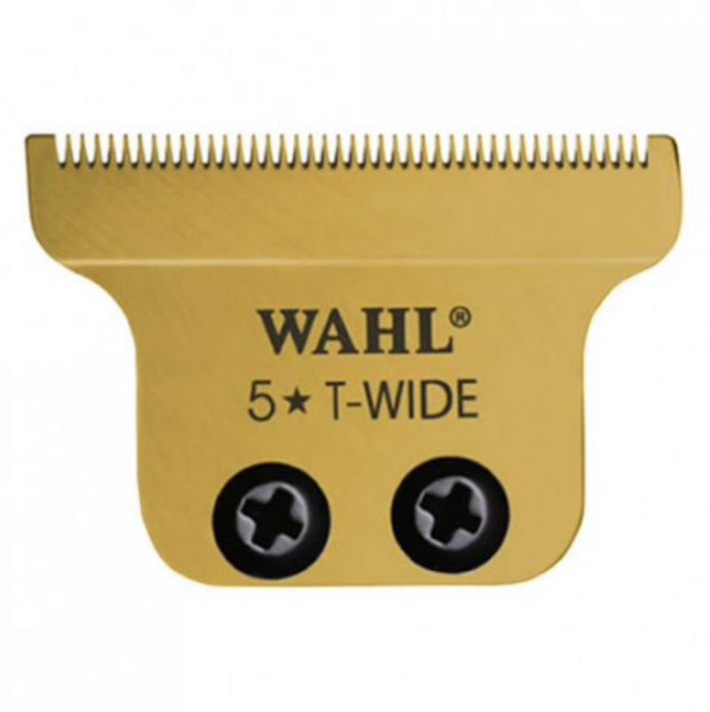 Wahl Detailer Li Gold Replacement T-Wide Blade Titanium DLC