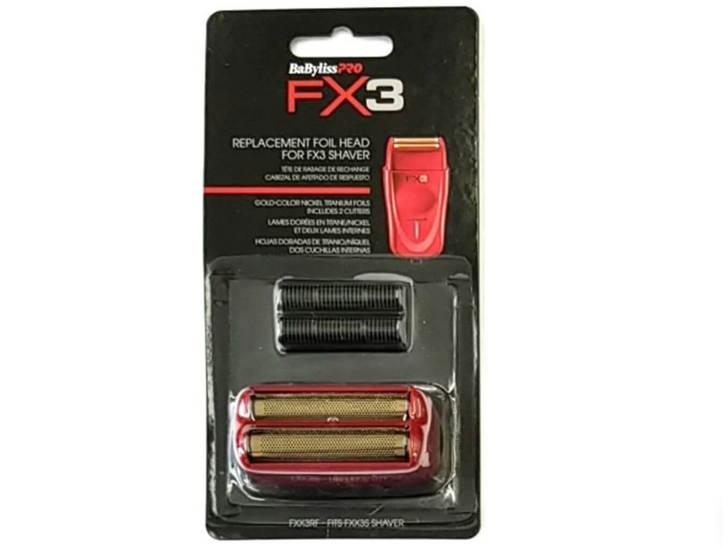 BaBylissPRO FXX3RF Replacement foil & cutters – For Red FX3 Shaver