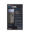 Afeitadora inalámbrica de una sola lámina con desinfección UV de metal BaBylissPRO UVFOIL: elimina el 99,9 % de las bacterias – FXLFS1