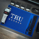 TruBarber mini organizer barber station Mat 14”x9” – mulitple colors