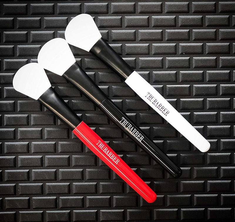Brocha aplicadora de mascarilla negra Trubarber, varios colores disponibles