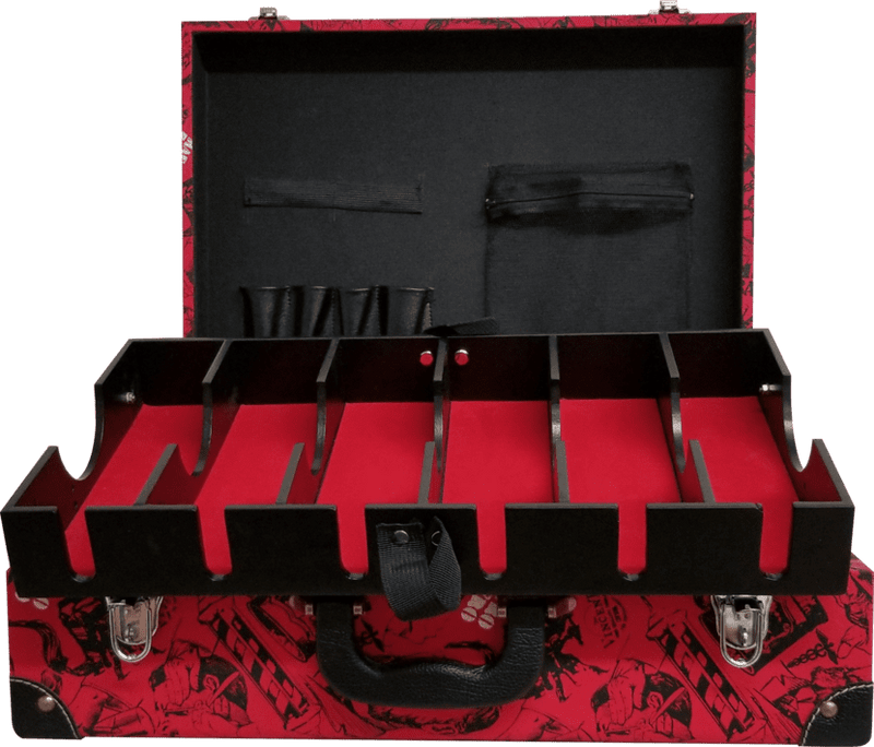 Vincent Master travel barber Case [vintage red].