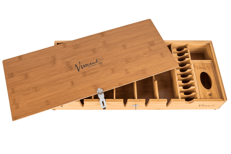 Vincent Bamboo Counter Top Barber Tray.