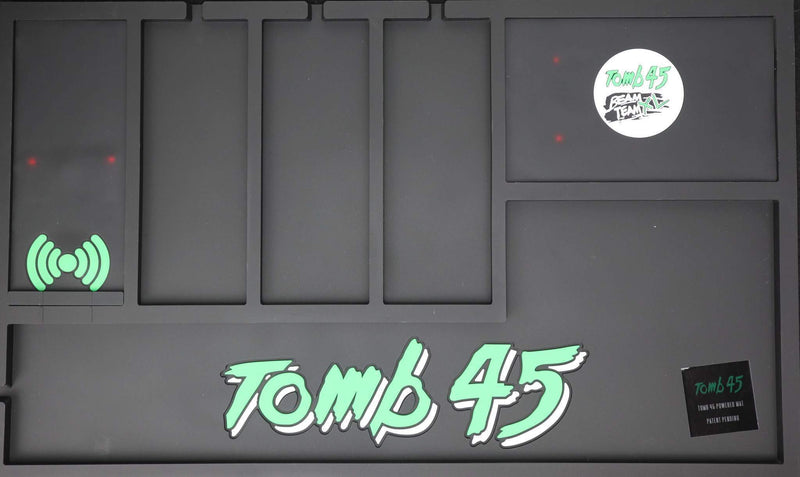 Tomb45 Magnetic Mat - Black/Black